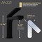 Anzzi 1-Handle Bathroom Faucet in Matte Black and Chrome L-AZ900MB-CH - alternate 2